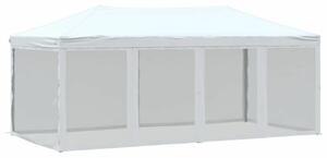 VidaXL Rendezvénysátor - Összecsukható, 3x6m, Fehér