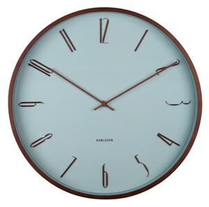 Karlsson 6014BL design falióra kék, átmérő 40 cm
