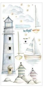Port By Night gyerek falmatrica, 50 x 100 cm - Dekornik