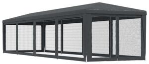 VidaXL Rendezvénysátor - 3x12m, Antracitszürke