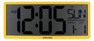 Karlsson 6020YE digitális óra, sárga, 35 cm