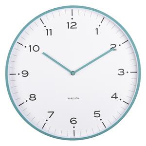 Karlsson 6011BL design falióra kék, 40 cmátmérővel
