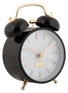 Karlsson 6009BK design ébresztőóra fekete, átmérő12 cm