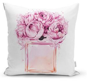 Pink Flowers párnahuzat, 45 x 45 cm - Minimalist Cushion Covers