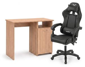 Family One íróasztal szett Raven gamer forgószékkel