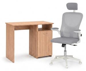 Family One íróasztal szett Flexo ergonomikus forgószékkel