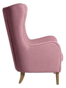 Miriam rózsaszín füles fotel - Max Winzer