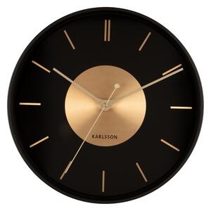 Karlsson 5918BK design falióra 35 cm, fekete