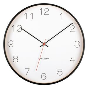 Karlsson 5926BK design falióra 40 cm, fekete