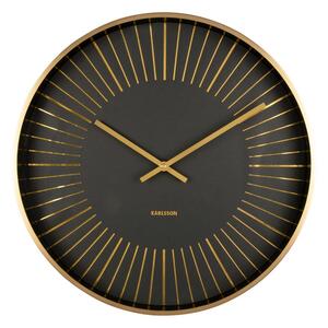 Karlsson 5917BK design falióra 40 cm, fekete