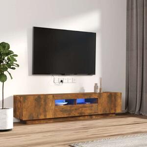 VidaXL TV-szekrény szett - Füstös Tölgy - 100/80cm