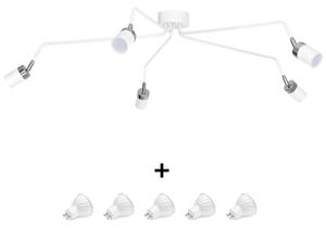 Milagro JOKER mennyezeti lámpa (MLP909) 5xGU10 + ajándék LED izzók