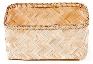 Halong Basket bambusz tárolókosár, 30 x 15 cm - Compactor