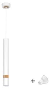 Milagro JOKER függőlámpa fehér (MLP6301) 1xGU10 + ajándék LED izzó