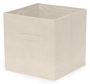 Foldable Cardboard Box krémszínű összecsukható tárolódoboz - Compactor