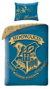 Harry Potter Hogwarts kék gyermek ágyneműhuzat
