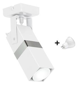 Milagro VIDAR fehér/króm mennyezeti lámpa (MLP6281) 1xGU10 + ajándék LED izzó