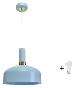 Milagro Malmo kék függőlámpa (MLP6201) 1xE27 + ajándék LED izzó