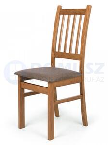 Delta Riviéra tölgy - Sötétbarnás szürke szék