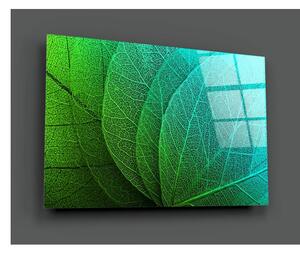Green Leaf üvegezett kép - Insigne