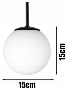 Glimex LISZ BLACK állítható függőlámpa 2x E27 + ajándék LED izzó