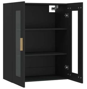VidaXL fekete függő faliszekrény 69,5 x 34 x 90 cm