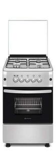 Novacook F5S40G2 INX LPG Gáztűzhely, 57L, 4 főzőzóna, A energiaosztály, Inox