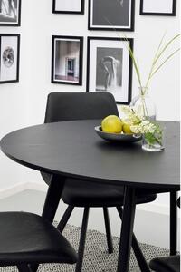 YuRAi fekete étkezőasztal, ⌀ 115 cm - Rowico