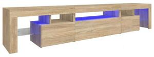 VidaXL LED-es TV Szekrény - Sonoma Tölgy - 215cm