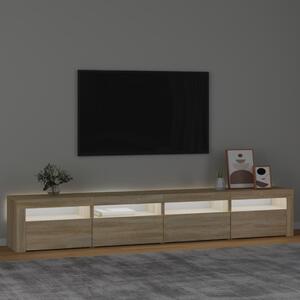 VidaXL LED-es TV Szekrény Sonoma Tölgy - 240cm