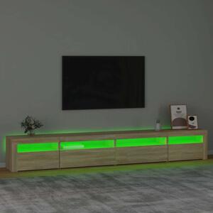 VidaXL LED-es TV Szekrény Sonoma Tölgy - 270 cm