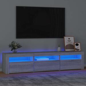 VidaXL LED TV Szekrény Sonoma Szürke 180cm