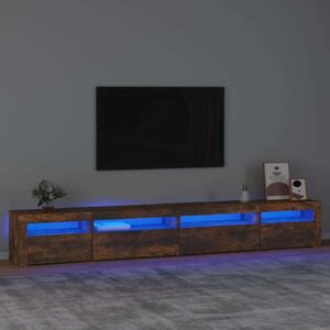 VidaXL TV-szekrény - Füstös Tölgy - 270cm