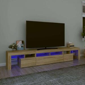 VidaXL TV-szekrény Sonoma Tölgy - LED-es - 230cm