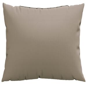 VidaXL 4 db tópszínű szövet kanapépárna 60 x 60 cm