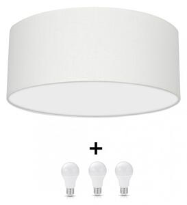 Milagro ALBION fehér mennyezeti lámpa (MLP7510) 3x E27 + ajándék LED izzók