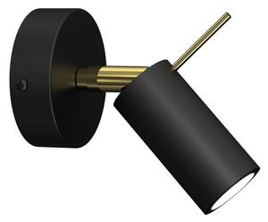 Milagro PRESTON fekete fali lámpa (MLP7634) 1x mini GU10