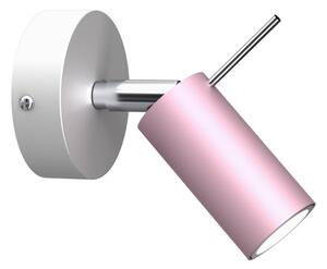 Milagro PRESTON rózsaszín fali lámpa (MLP7626) 1x mini GU10