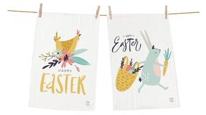 Easter Harvest 2 db-os pamut konyharuha szett, 70 x 50 cm - Butter Kings