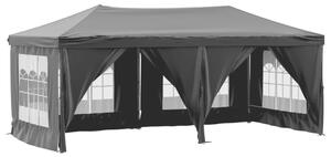 VidaXL Összecsukható Rendezvénysátor - Fekete - 3x6m