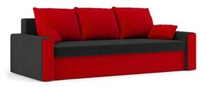 Nagy kanapé PANAMA modell 2 Fekete /piros