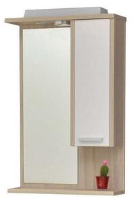 ZX sonoma 55/65/75 cm tükrös szekrény LED világítással