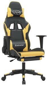Xtreme Gamer Szék - Masszázs Funkció - Fekete-Arany