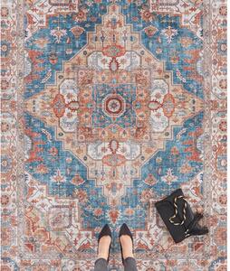 Sylla kék-piros szőnyeg, 120 x 160 cm - Nouristan