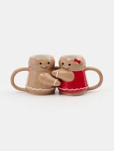 Sinsay - Mézeskalácsfigura alakú bögrék 2 pack - többszínű