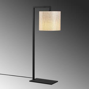 Profil fekete-bézs asztali lámpa - Opviq lights