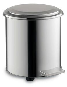 Rozsdamentes Ipari pedálos szemetes, 50 L, fényes