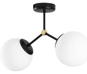 Damar fekete-fehér mennyezeti lámpa - Opviq lights