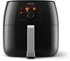 Philips HD9650/90 XXL Forrólevegős sütő 2225W, Fekete