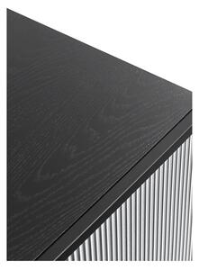 Blur fekete komód, szélesség 180 cm - Teulat